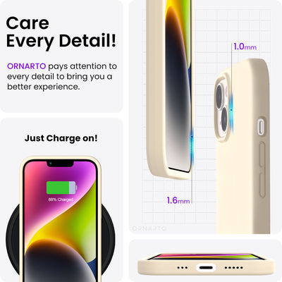 Flüssigsilikonhülle für iPhone 14 Serie