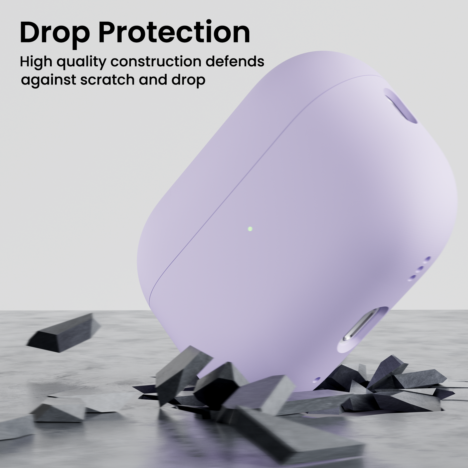Liquid Silicone AirPods Pro 2 Case(2022) with Lanyard