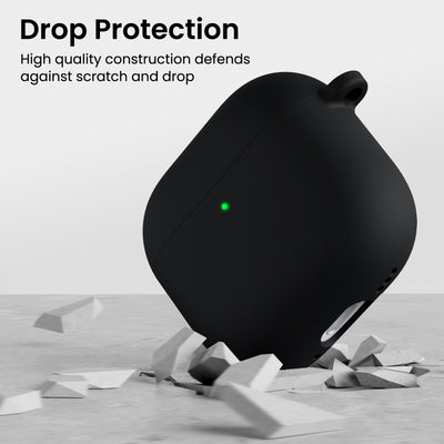 Flüssigsilikon AirPods 4 Hülle (2024) mit Schlüsselband