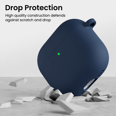 Flüssigsilikon AirPods 4 Hülle (2024) mit Schlüsselband
