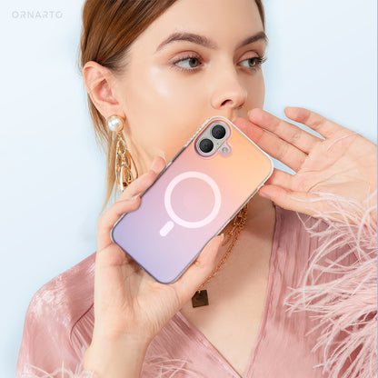 Hue for iPhone 16 Series, Fluorescent Gradient, Compatible with Magsafe