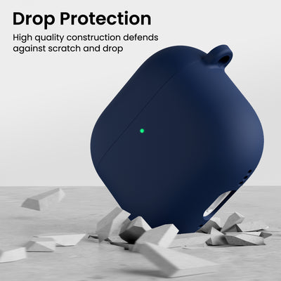 Flüssigsilikon AirPods 4 Hülle (2024) mit Schlüsselband