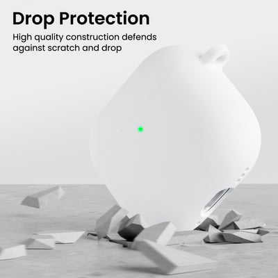 Flüssigsilikon AirPods 4 Hülle (2024) mit Schlüsselband