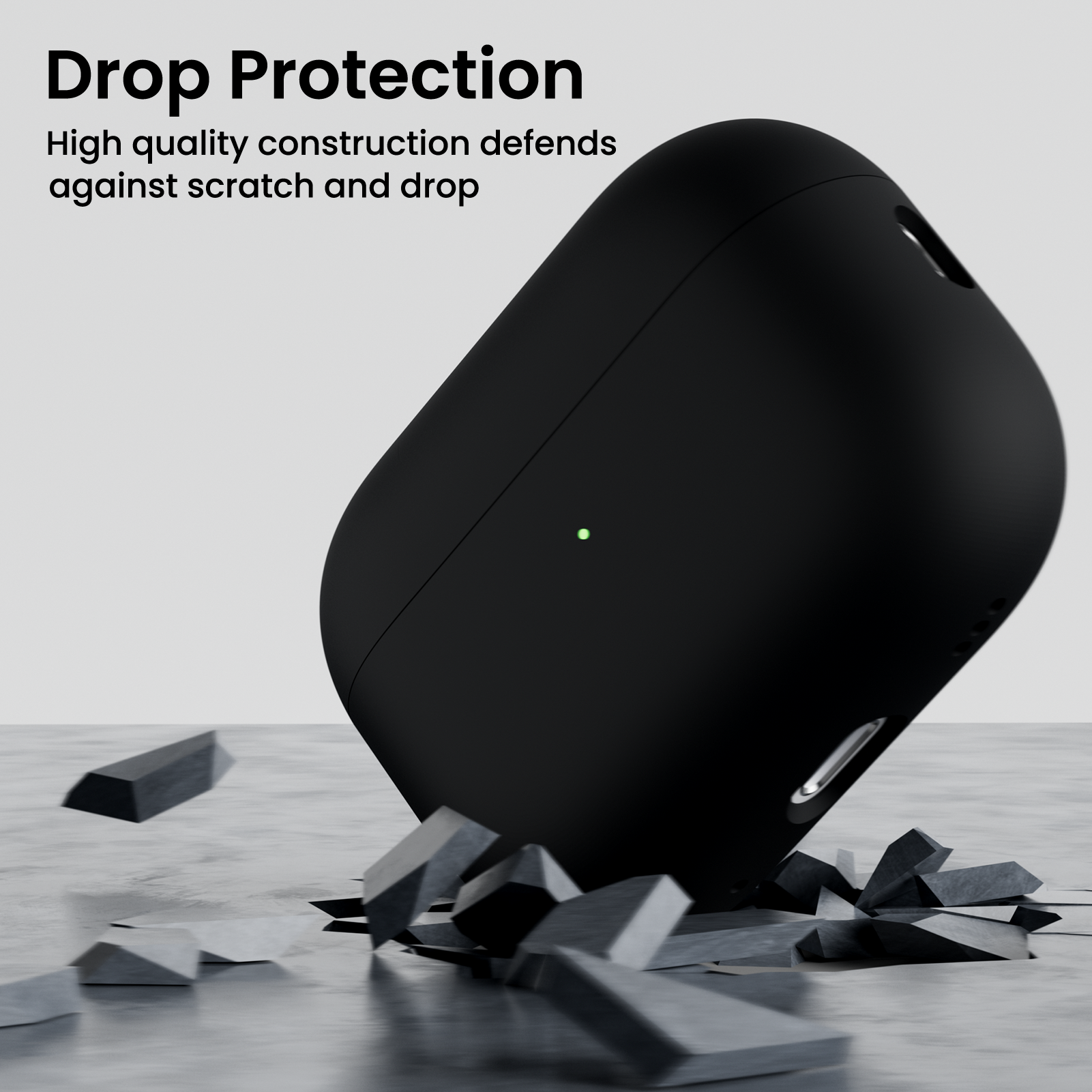 Liquid Silicone AirPods Pro 2 Case(2022) with Lanyard