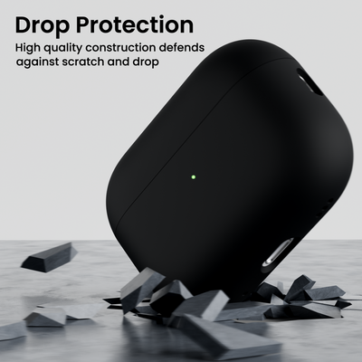 Flüssigsilikon AirPods Pro 2 Hülle (2022) mit Umhängeband