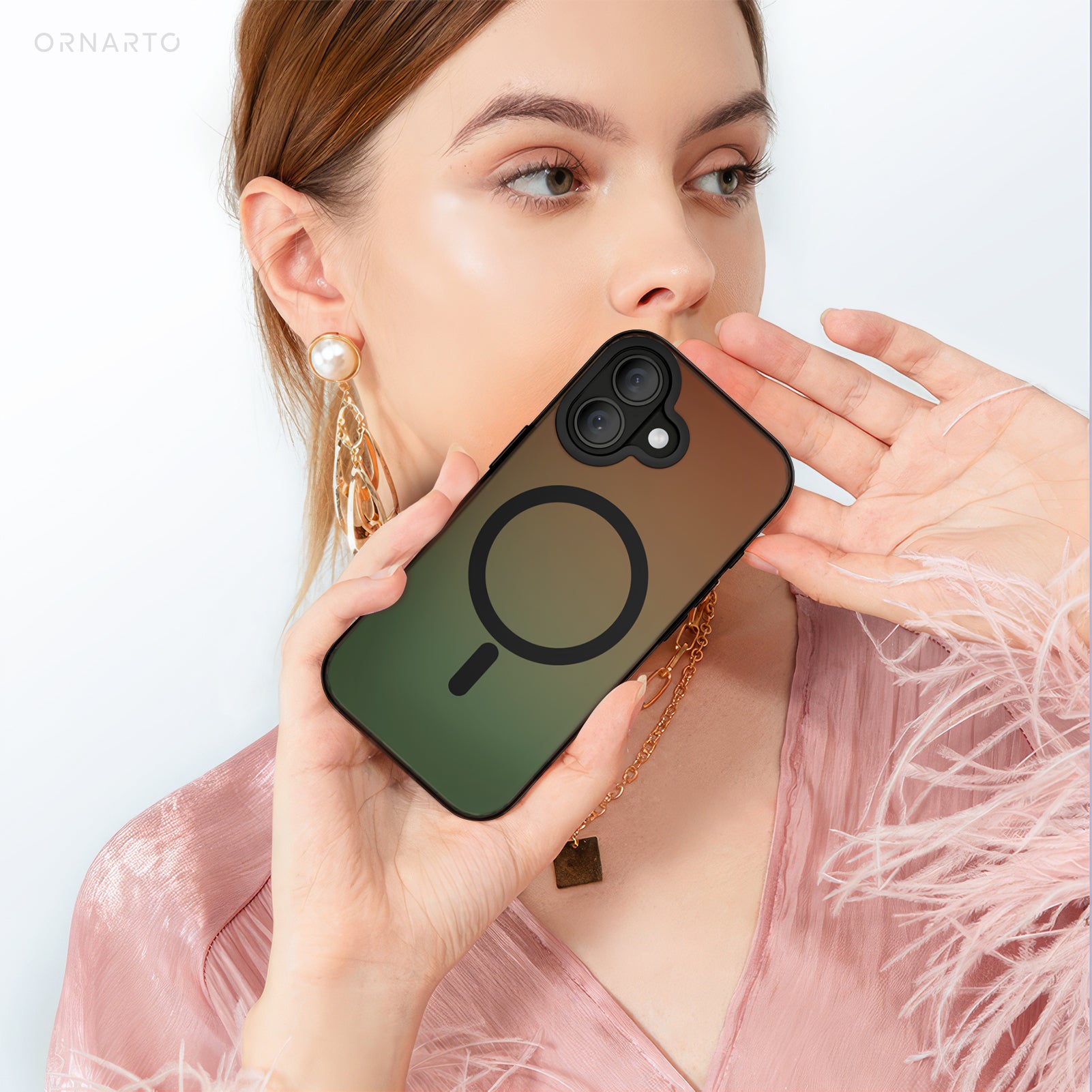 Hue for iPhone 17 Series, Fluorescent Gradient, Compatible with Magsafe