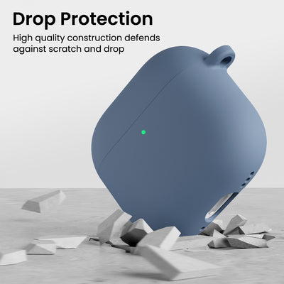 Flüssigsilikon AirPods 4 Hülle (2024) mit Schlüsselband