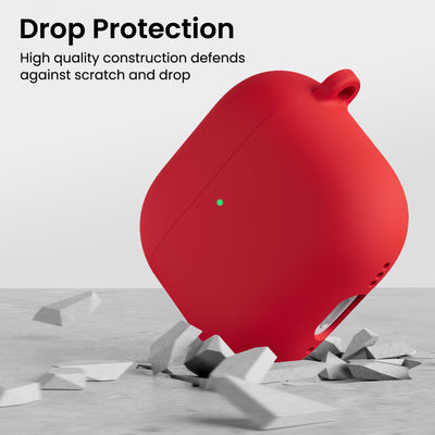 Flüssigsilikon AirPods 4 Hülle (2024) mit Schlüsselband