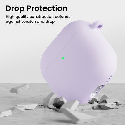 Flüssigsilikon AirPods 4 Hülle (2024) mit Schlüsselband