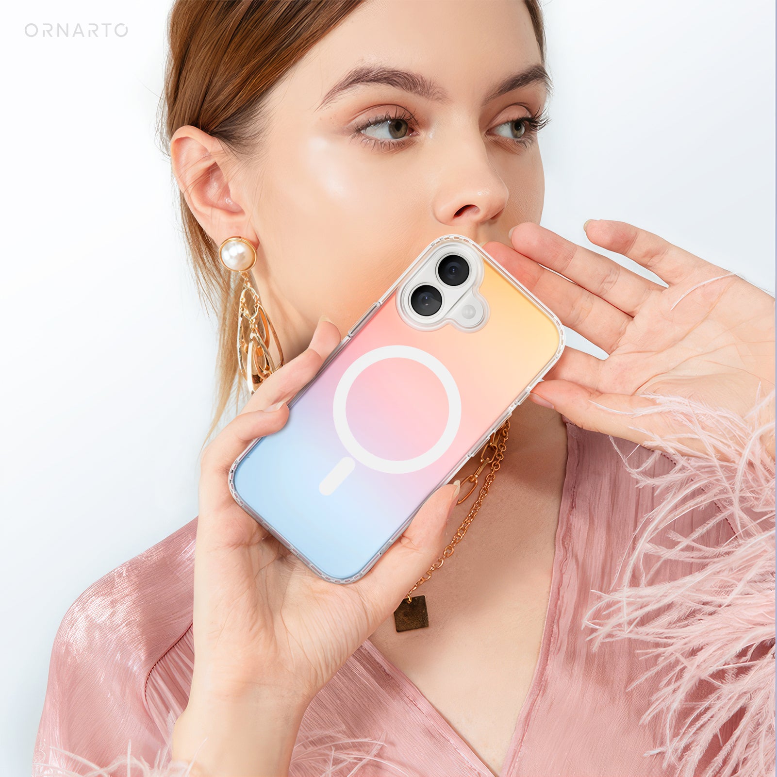 Hue for iPhone 17 Series, Fluorescent Gradient, Compatible with Magsafe