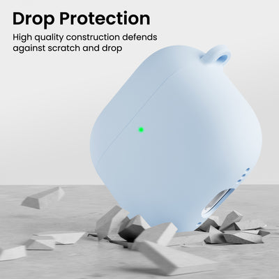 Flüssigsilikon AirPods 4 Hülle (2024) mit Schlüsselband