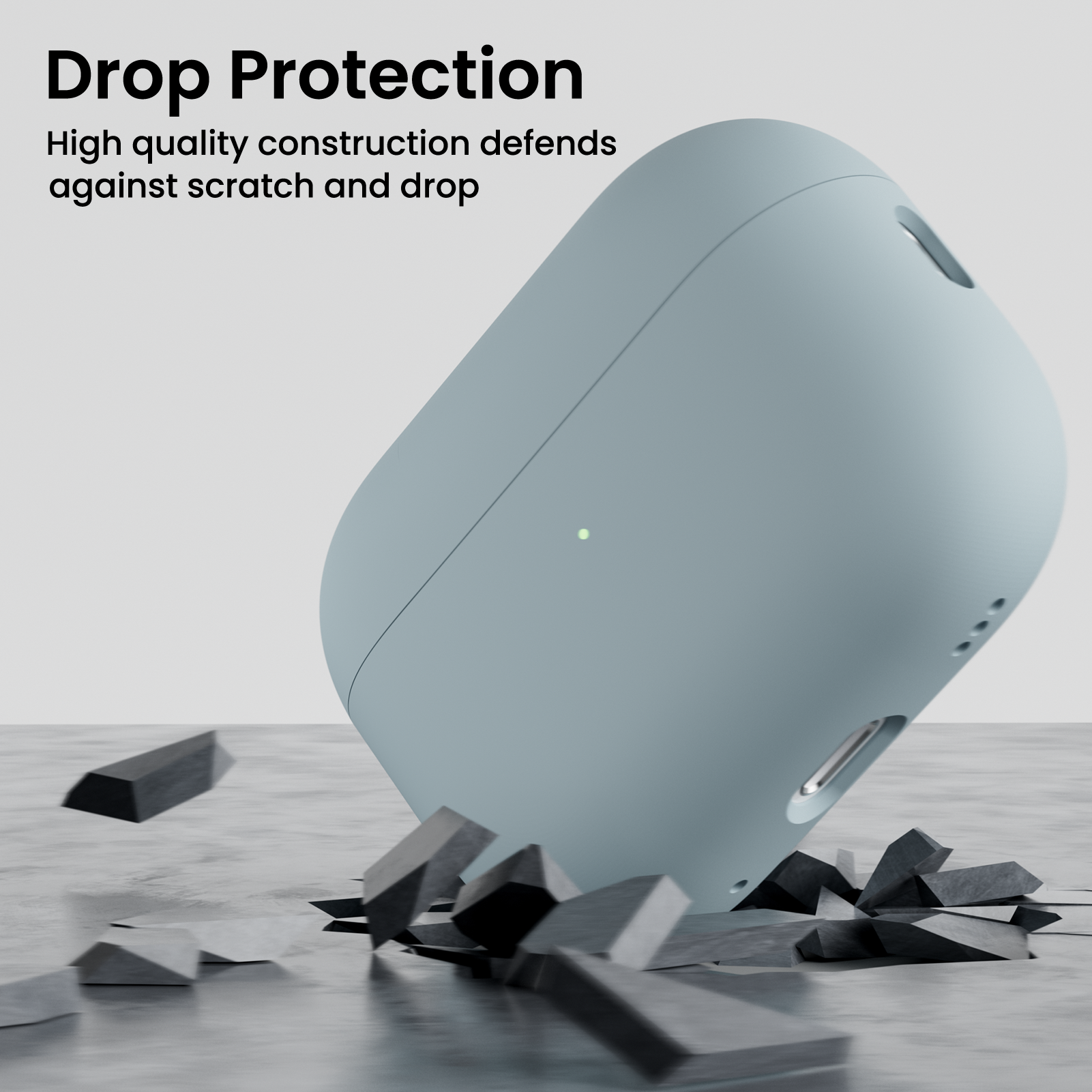 Liquid Silicone AirPods Pro 2 Case(2022) with Lanyard