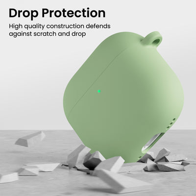 Flüssigsilikon AirPods 4 Hülle (2024) mit Schlüsselband