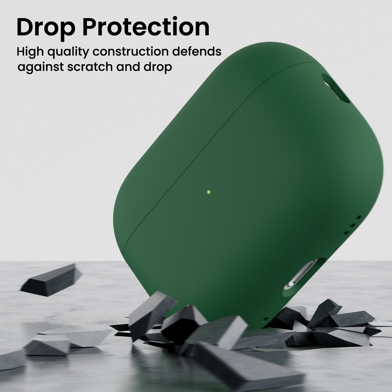Liquid Silicone AirPods Pro 2 Case(2022) with Lanyard