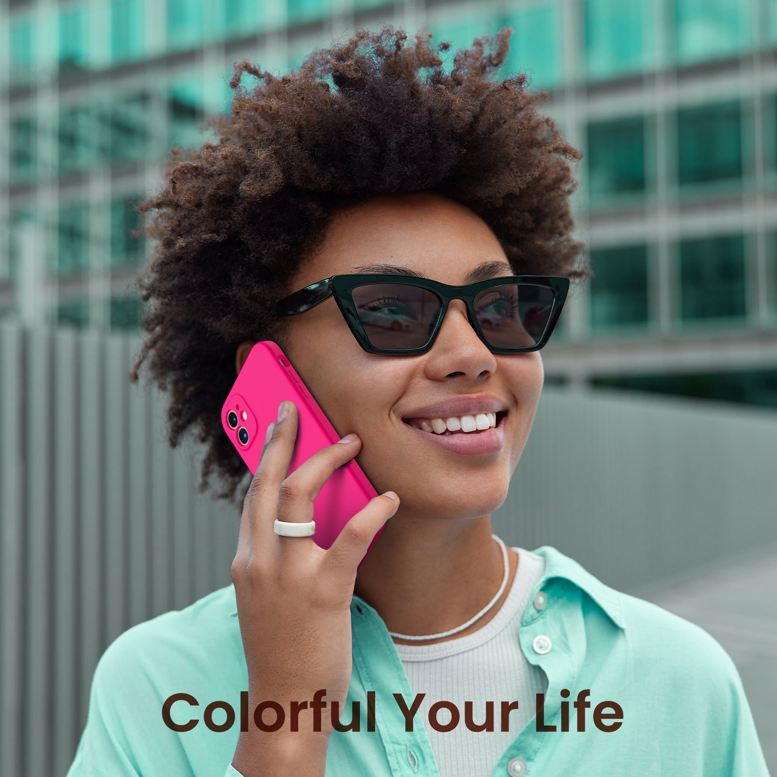 Liquid Silicone iPhone 11 Case with Camera Protection and 2 Screen Protectors