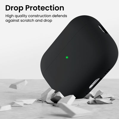 Flüssigsilikon-Hülle für AirPods Pro 3 mit Schlüsselband