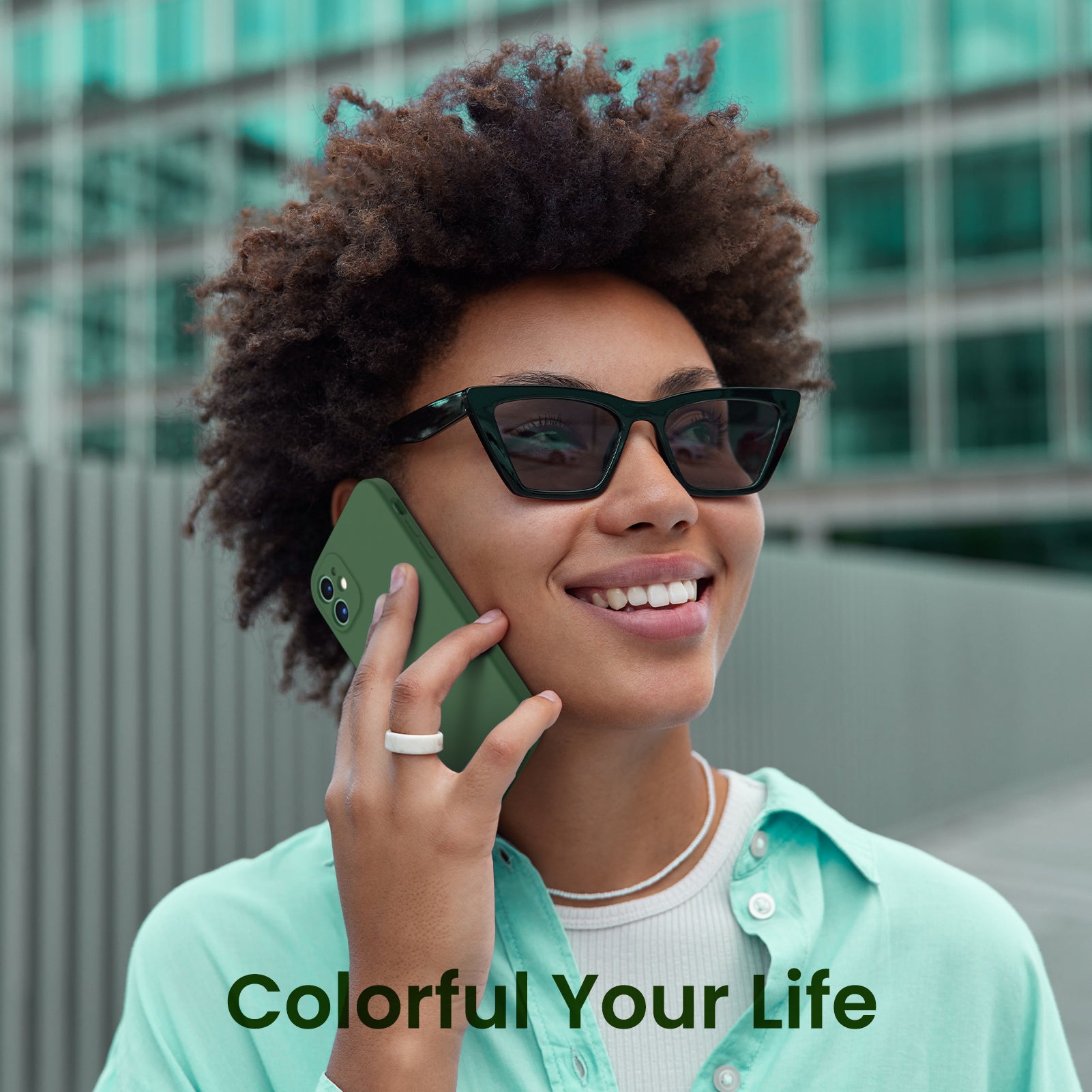 Liquid Silicone iPhone 11 Case with Camera Protection and 2 Screen Protectors