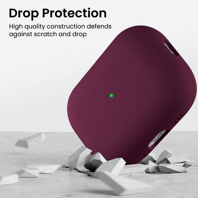 Flüssigsilikon-Hülle für AirPods Pro 3 mit Schlüsselband