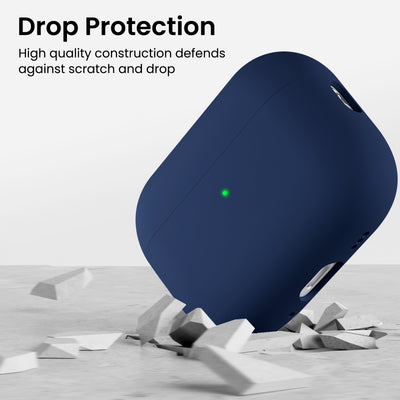 Flüssigsilikon-Hülle für AirPods Pro 3 mit Schlüsselband