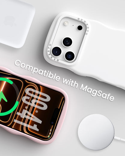 Wavy Liquid Silicone for iPhone 17 Series