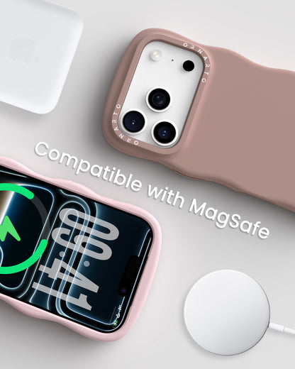 Wavy Liquid Silicone for iPhone 17 Series