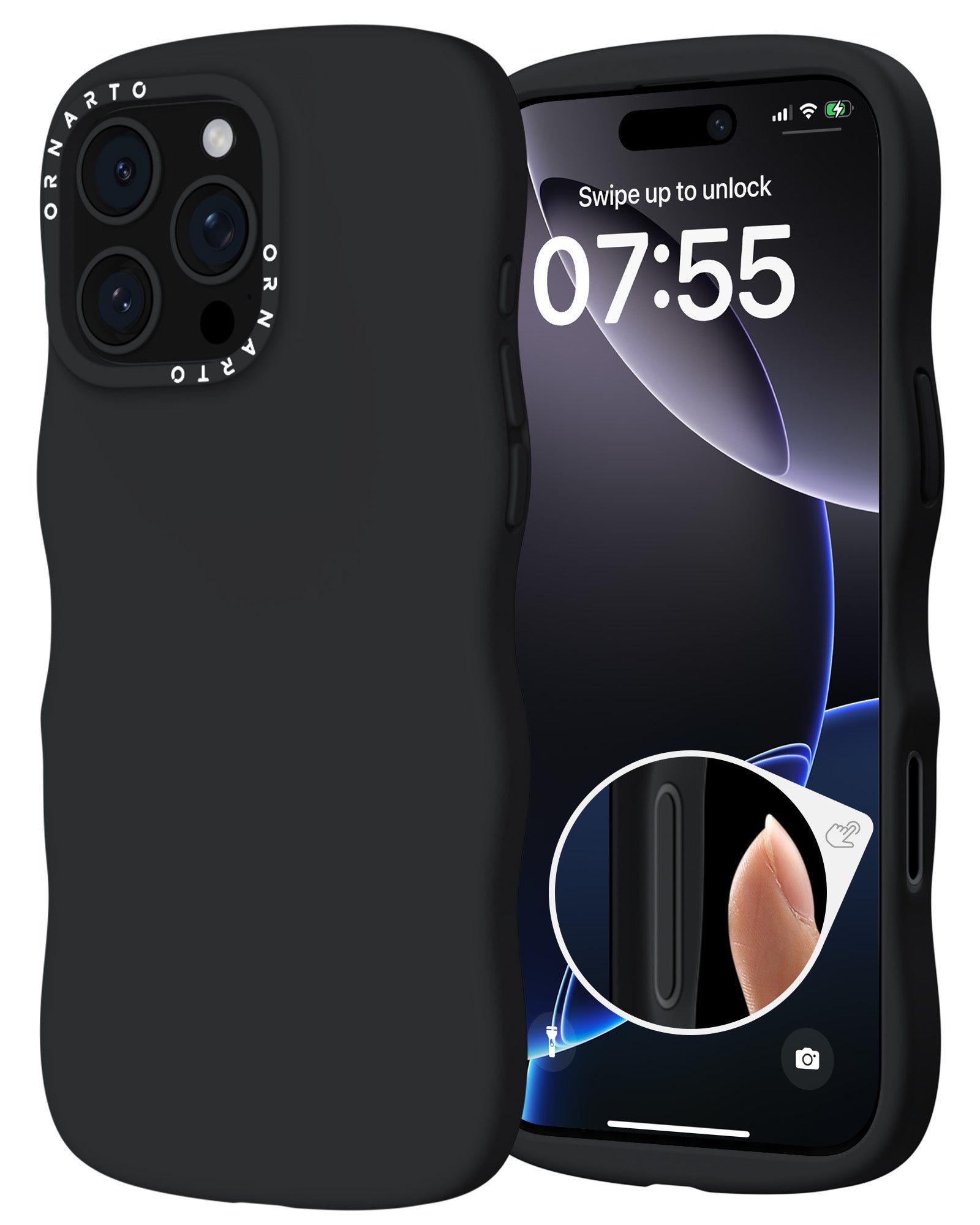 Wavy Liquid Silicone for iPhone 16 Pro | Pro Max