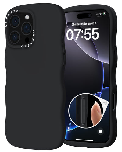 Gewelltes Flüssigsilikon für iPhone 16 Pro | Pro Max