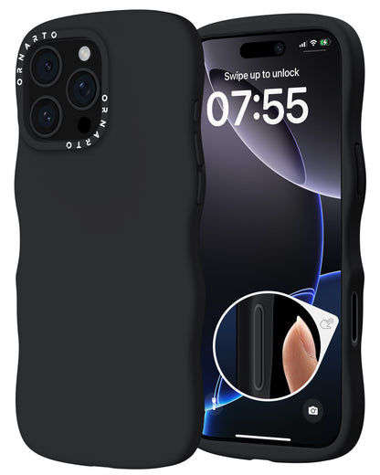 Wavy Liquid Silicone for iPhone 16 Pro | Pro Max
