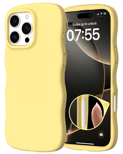 Wavy Liquid Silicone for iPhone 16 Pro | Pro Max