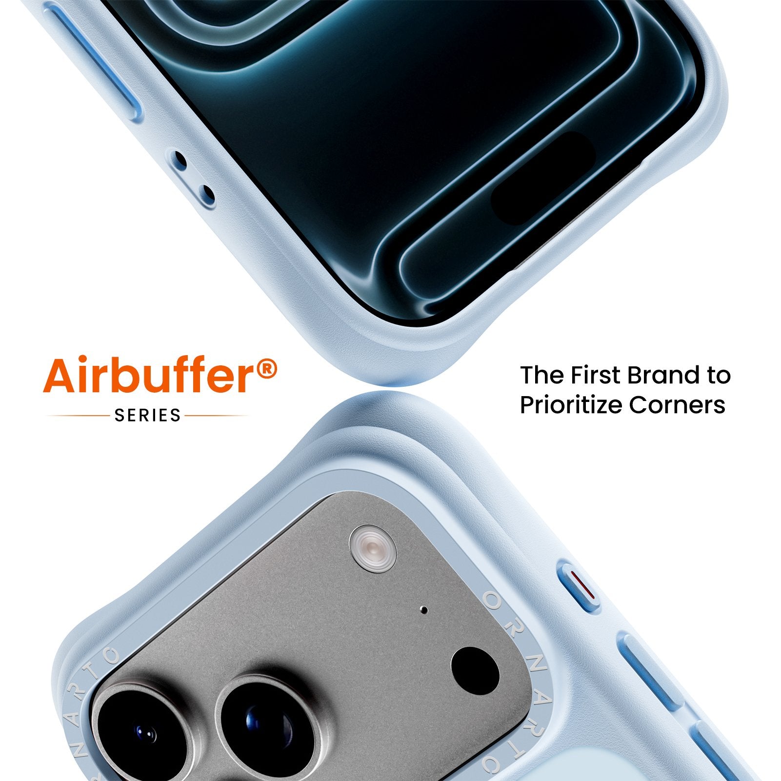 Airbuffer Gecko-Grip Case für iPhone 17 Serie