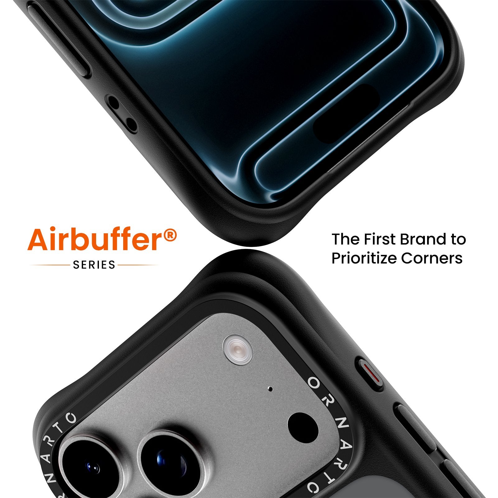 Airbuffer Gecko-Grip Case für iPhone 17 Serie