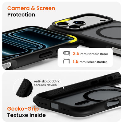 Airbuffer Gecko-Grip Case für iPhone 17 Serie