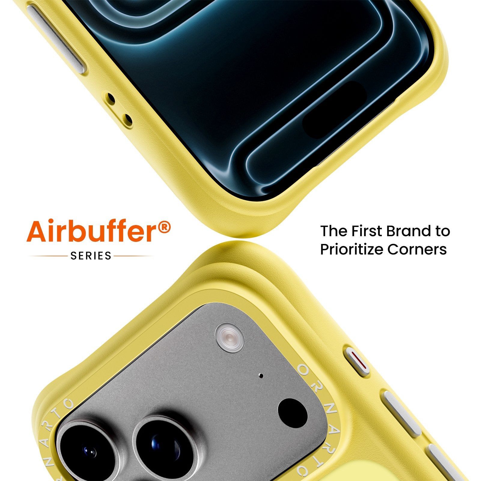 Airbuffer Gecko-Grip Case für iPhone 17 Serie