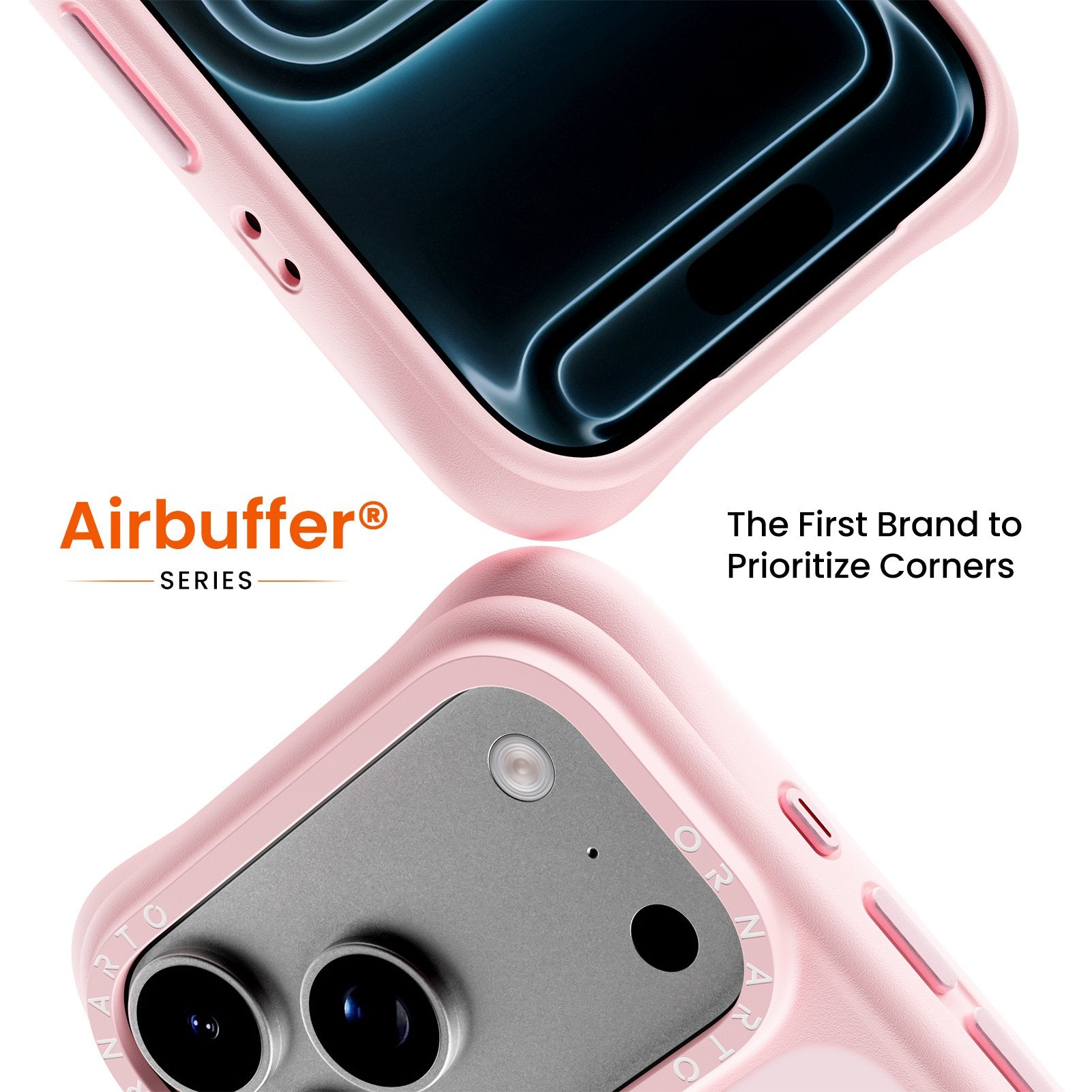 Airbuffer Gecko-Grip Case für iPhone 17 Serie