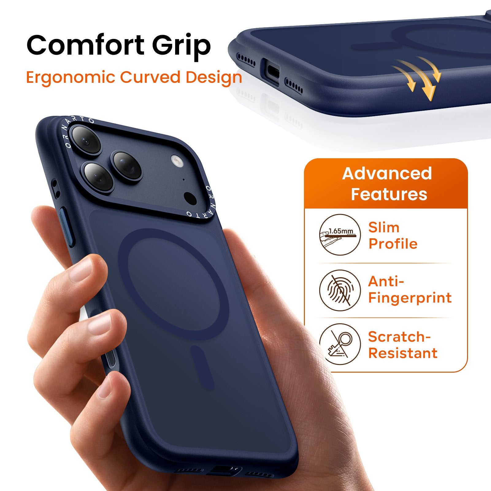 Airbuffer Gecko-Grip Case für iPhone 17 Serie