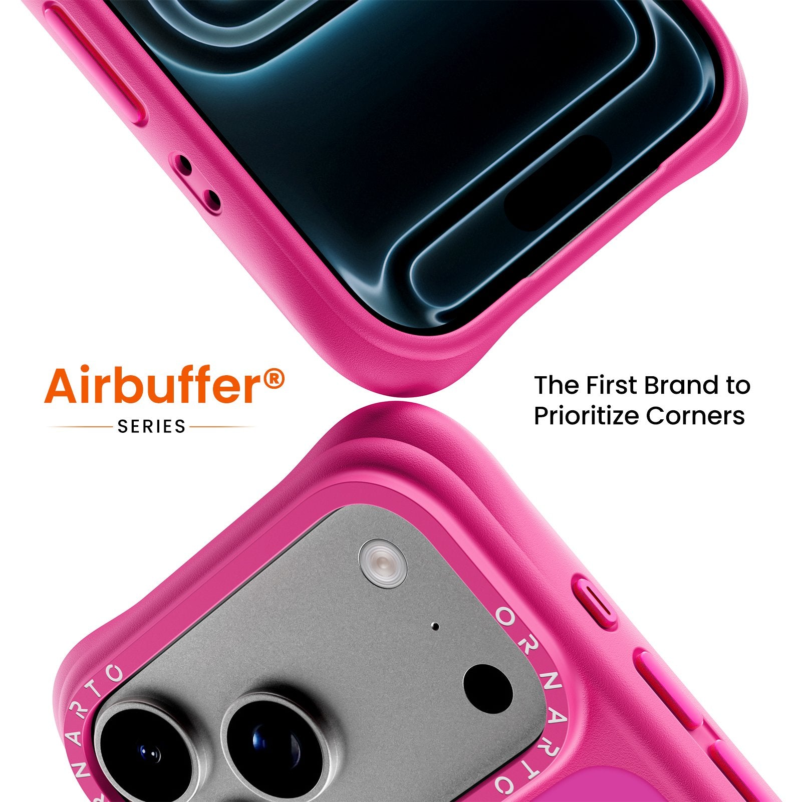 Airbuffer Gecko-Grip Case für iPhone 17 Serie