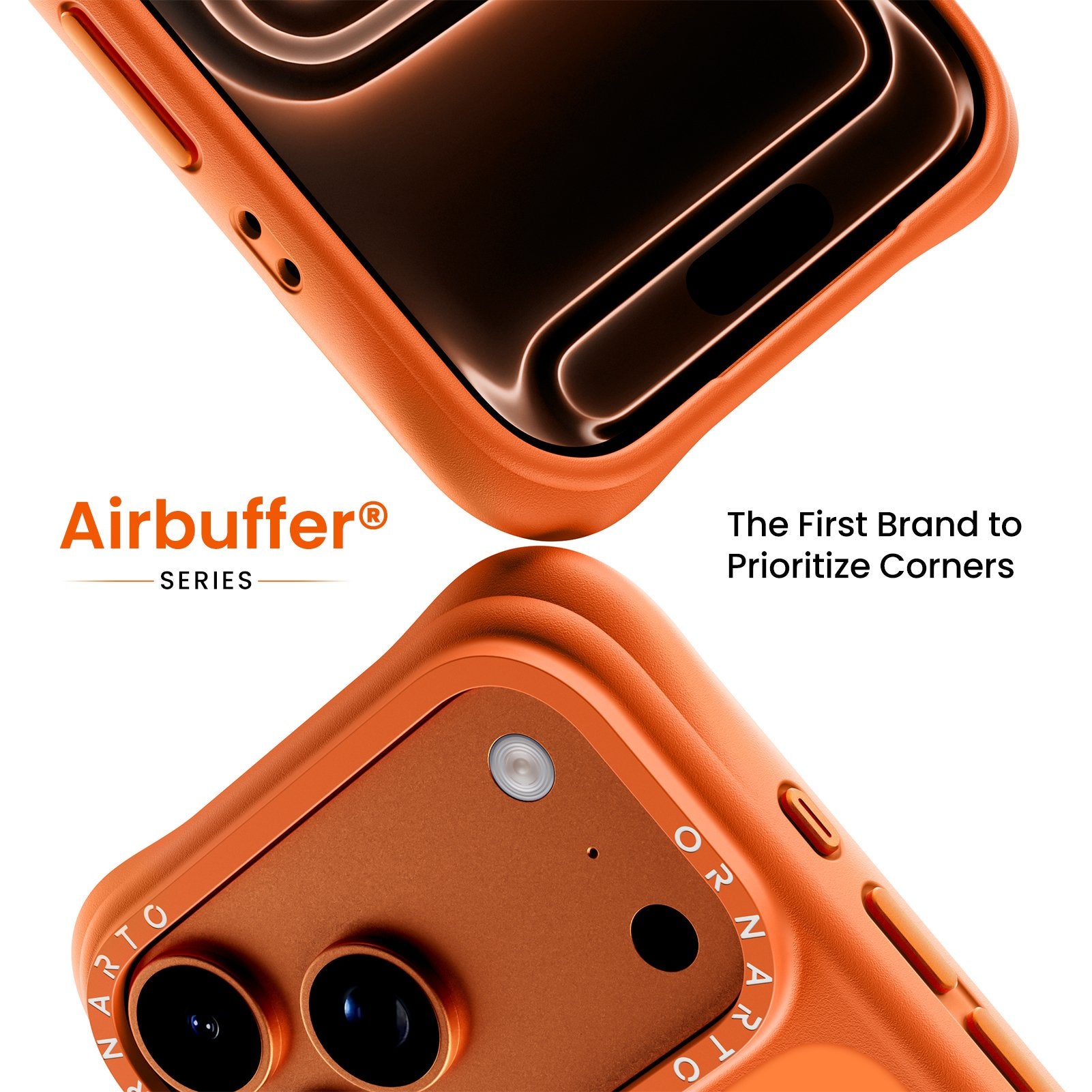 Airbuffer Gecko-Grip Case für iPhone 17 Serie