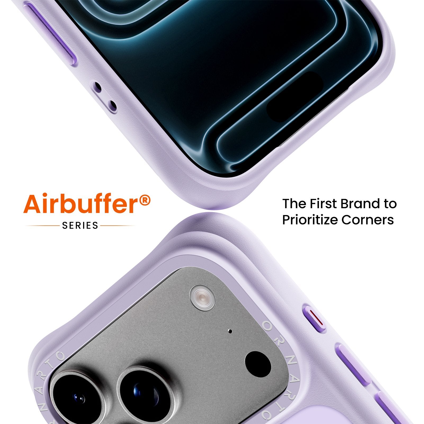 Airbuffer Gecko-Grip Case für iPhone 17 Serie