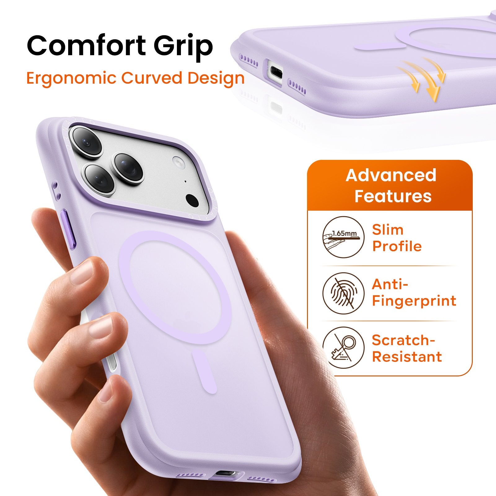 Airbuffer Gecko-Grip Case für iPhone 17 Serie