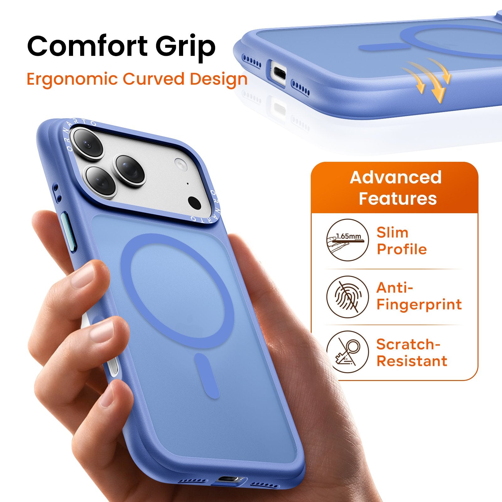 Airbuffer Gecko-Grip Case für iPhone 17 Serie