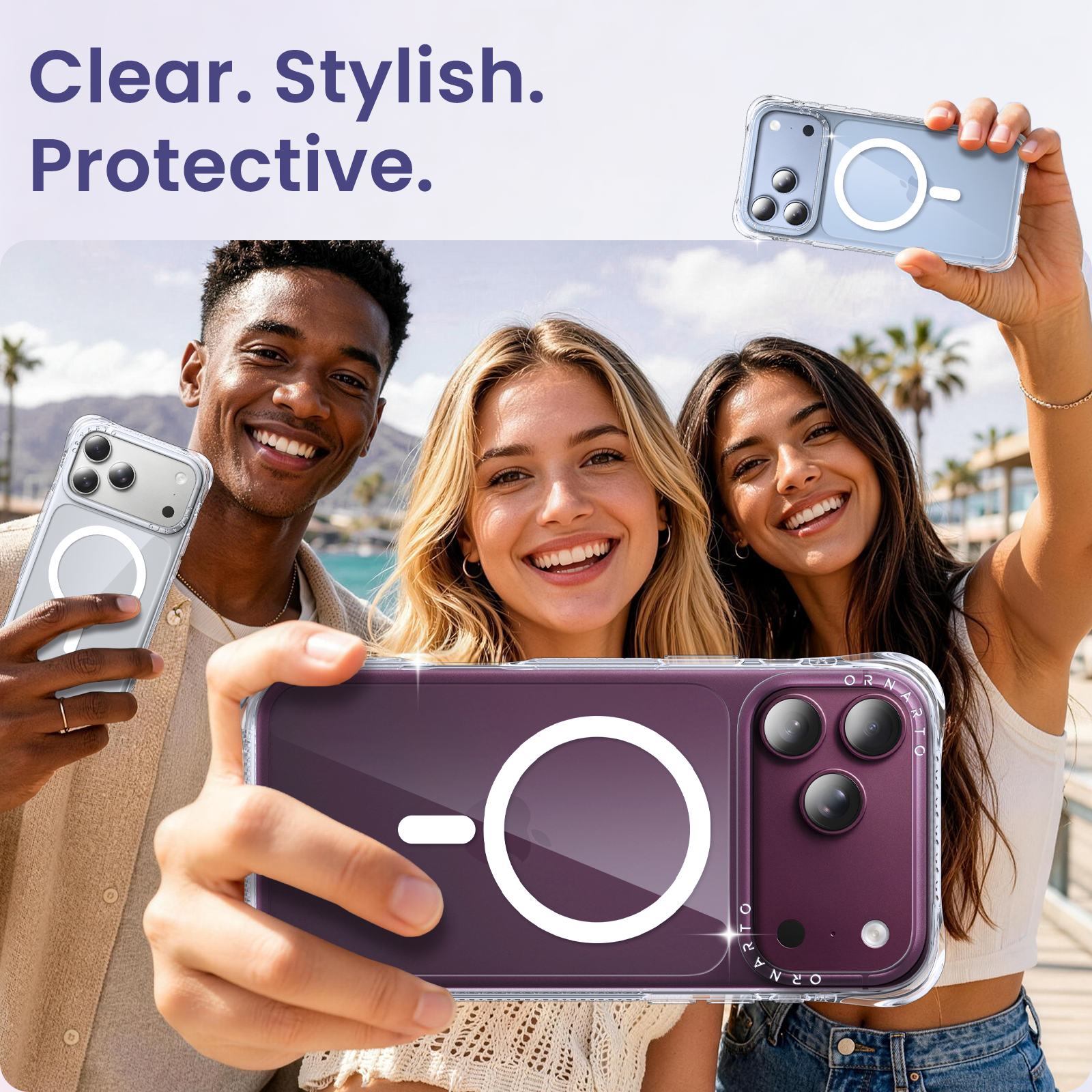 Airbuffer Clear Case for iPhone 18 Series