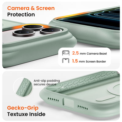 Airbuffer Gecko-Grip Case für iPhone 17 Serie