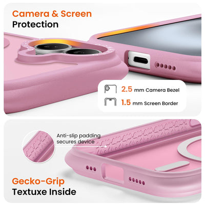 Airbuffer Gecko-Grip Case for iPhone 16 Series