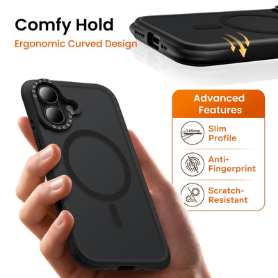 Airbuffer Gecko-Grip Case for iPhone 16 Series