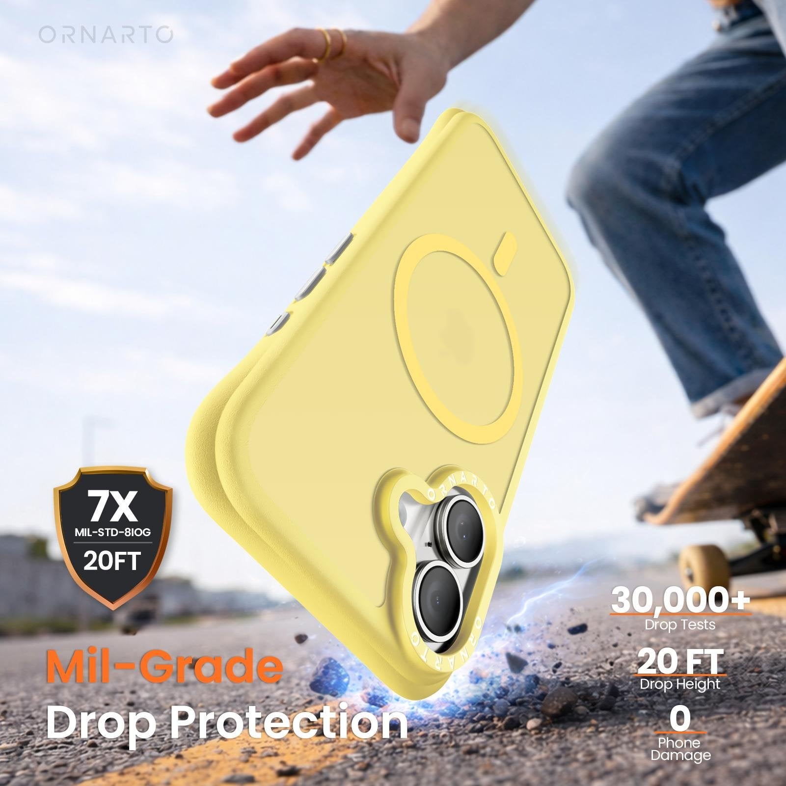 Airbuffer Gecko-Grip Case for iPhone 16 Series