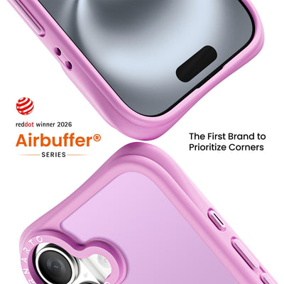 Airbuffer Gecko-Grip Case for iPhone 16 Series