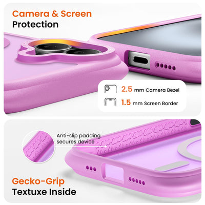 Airbuffer Gecko-Grip Case for iPhone 16 Series