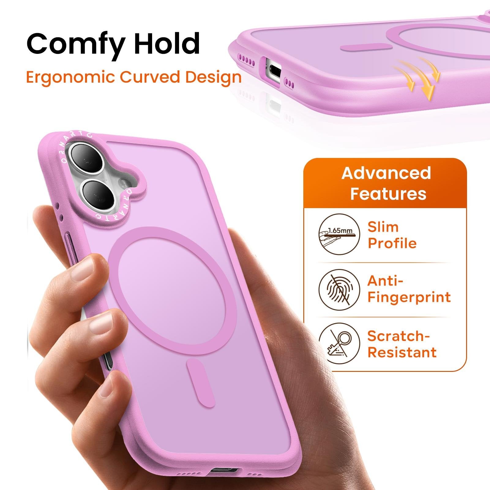 Airbuffer Gecko-Grip Case for iPhone 16 Series