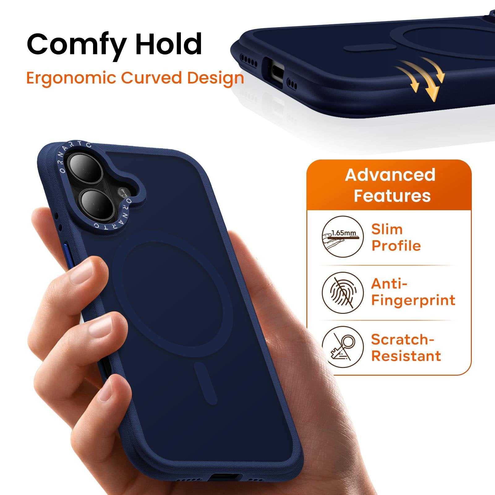 Airbuffer Gecko-Grip Case for iPhone 16 Series