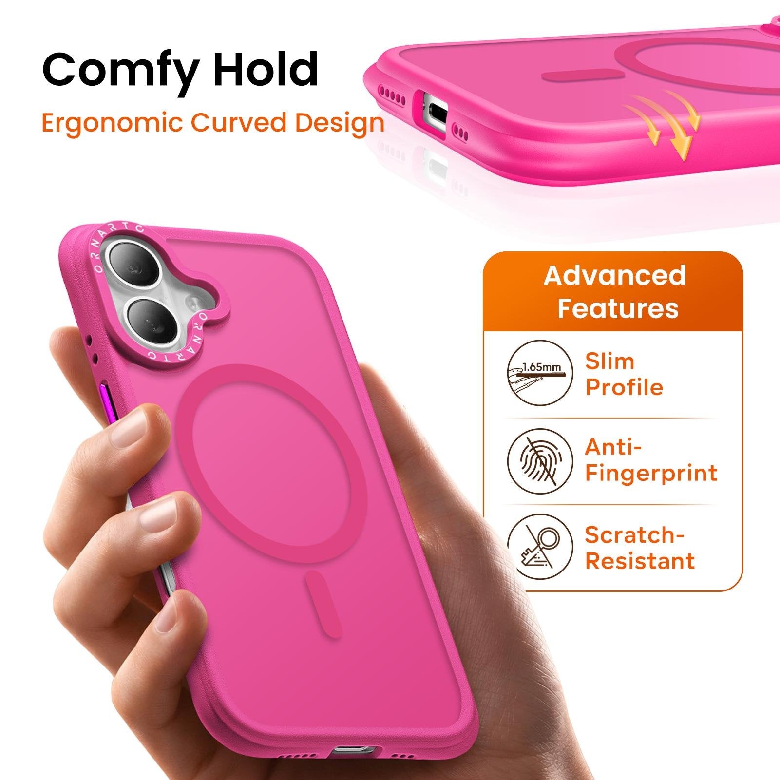 Airbuffer Gecko-Grip Case for iPhone 16 Series